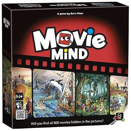Movie Mind | Trivia Party Game for Teens and Adults | Movie Game Night | Ages 14+ | 2 to 9 Players | 20 Minutes