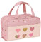 Glowlab Hearts Trousse de Toilette rectangulaire avec poignée, Pratique et Polyvalente, qualité et résistance, 31 x 14 x 19 cm, Rose Clair, Rose Clair, Estándar, décontracté