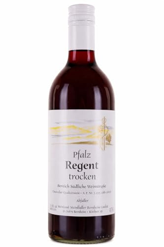 Weinhaus Müller Bornheim Regent Trocken - 12x0,75L Pfalz Rotwein Set