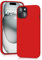 YATWIN Silicone Case for iPhone 15, Soft-Touch, Shockproof, DustProof, Antiskid Full Body Armour Phone Cover for Apple iPhone 15 - Red