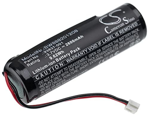 vhbw Akku kompatibel mit Wahl Legend, Magic Clip Machine Senior Rasierer (2600 mAh, 3,7 V, Li-Ion)