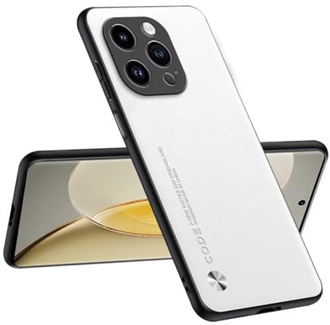 Topme Custodia Compatibile con Smartphone, Compatible with iPhone 15 Pro Max (6.7) – Protezione Sicura e Elegante - Bianco