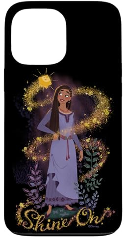 Hülle für iPhone 13 Pro Max Disney Wish Asha und Star Shine On