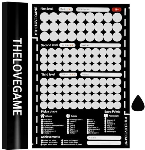 100 Dates Love Game Poster,Date Night Game Creative Scratch Off Poster, Love Game Scratch Off Poster,Love Game Date Poster Scratch,Perfektes Pärchen Geschenk Boyfriend Gift.