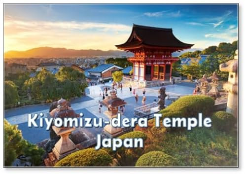 Kiyomizu-dera Tempel, Kyoto, Japan, Kühlschrankmagnet
