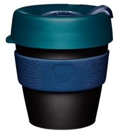 KeepCup Original, Lightweight Reusable Coffee Cup with Splashproof Sipper Lid - 8oz/227ml - June