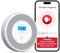 X-Sense Wi-Fi Combination Smoke and Carbon Monoxide Alarm with English Voice Alerts, Smart Smoke Alarm for Home with Replaceable Battery, XP0A-iR, 1-Pack