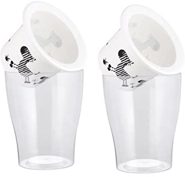 KITANDOVE 2stücke Zebra Muster Sukkulententöpfe Mittelgroße Blumentöpfe Für Mini-gartenpflanzen Und -landschaften Dekorative Vasen Für Schreibtische Und Zuhause