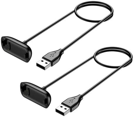 Charger Cable for Fitbit Inspire 3, 2Pack USB C Replacement Fast Charging Dock Power Cord for Inspire 3 Tracker