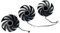 Parte di raffreddamento del computer Ventola di raffreddamento 95MM PLD10020B12H DC12V 0.65A 4-Pin Ventola for scheda grafica for RTX 4080 Ventus 3X(3pcs)