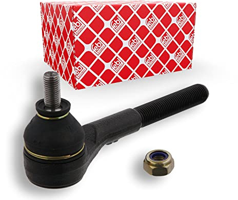 febi bilstein 06964 Spurstangenendstück mit Sicherungsmutter, 1 Stück | Kompatibel mit: RENAULT CLIO I