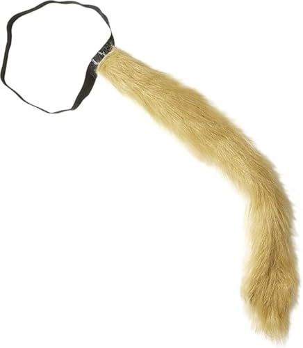 W WIDMANN MILANO Party Fashion - Modellierbarer Tierschwanz aus Plüsch, Kostümzubehör, Accessoire, Tierkostüm, Karneval