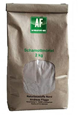 Schamottemörtel 2 kg Schamottmörtel Kachelofen