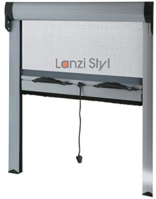 ZANZARIERA A RULLO SU MISURA Zanzarella a molla decelerata e caricabile dall’esterno. Disponibile in vari colori, con accessori per il montaggio Prezzo di partenza da 0-60 x 180H - Cassonetto ⌀ 45 mm