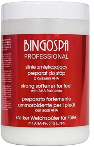 BINGOSPA professional Preparación del pie fuertemente suavizante con ácidos AHA - 1000 g