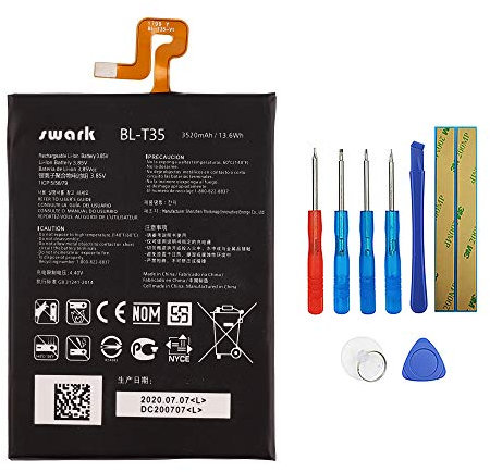 SWARK Akku BL-T35 Kompatibel mit Google Pixel 2 XL 6.0 Batterie with Tools