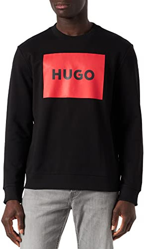 HUGO Herren Duragol222 Sweatshirt, Black001, S EU
