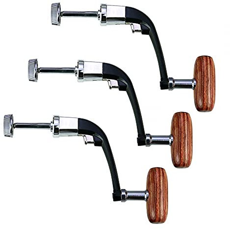 Angelrollengriff, 3 STK Angelrolle Kurbel Kurbelarm Rocker Arm Griff Rutschfester Angelknopfgriff