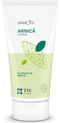 TIS Arnica Crema - Azione Efficace Dolori Articolari e Muscolari, Contusioni, Ematomi, Gonfiore, Gambe Stanche, Punture di Insetti | Aiuta ad Alleviare Disagio e L'indolenzimento Muscolare | Non Unge