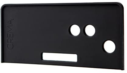 CREMA COFFEE PRODUCTS | Tamping Mat | Non-Slip Silicone | Firm & Secure Mat | Protect Countertops & Portafilter | Espresso Machine Tamping Mat | Vent & Drip Tray Holes (Barista Express)