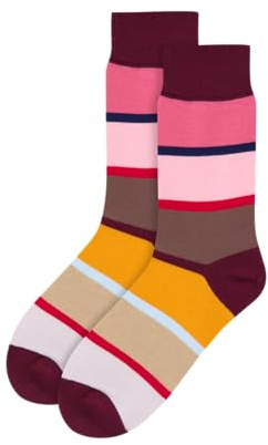 Remember Socken Modell 42 Größe 41–46 – Bunte Design Socken aus Baumwolle für Damen und Herren, bequeme Alltagssocken