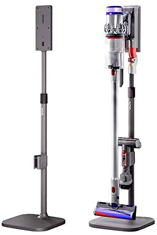 WuYan Telescopic Vacuum Cleaner Stand Compatible with Dyson V7 V8 SV10 V11 SV12 V15 Metal Storage Vacuum Floor Rack Stable Holder Bracket Organizer Household Accessories