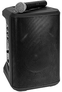 OMNITRONIC PORTY-8A Drahtlos-PA-System | Mobiles 8-PA-System mit Akkubetrieb, Bluetooth, DSP und Funkmikrofon