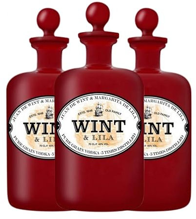 Vodka Casalbor Wint & Lila 70 cl (Caja de 3 Botellas de 70 cl)
