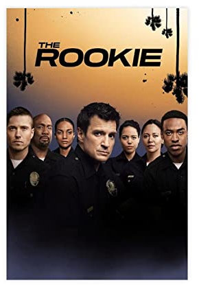 TV-Serie Poster The Rookie Leinwand Poster Schlafzimmer Dekor Sport Landschaft Büro Zimmer Dekor Geschenk ungerahmt 30 x 45 cm