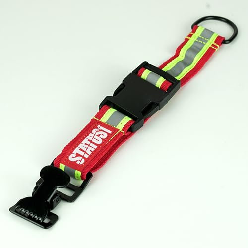 Status1 Handschuhhalter Feuerwehr Rettungsdienst THW (Rot)