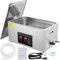 VEVOR Pulitore a Ultrasuoni Display Digitale in Acciaio Inox Capienza 22 Litri con Riscaldamento Tempo Temperatura Regolabile, Macchina Pulitrice a Ultrasuoni per Gioielli Occhiali Orologi Laboratorio