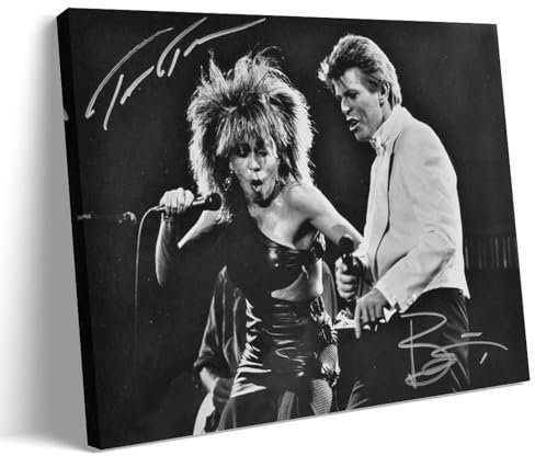 DEEBOW Poster Tina Turner singendes Poster, dekoratives Gemälde, Leinwand-Wandposter und Kunstdruck, modernes Familienschlafzimmer-Dekor-Poster, 60 x 90 cm