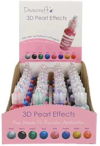 Dovecraft Basics - Pearl Effects Box - 32 Piece (Brights)