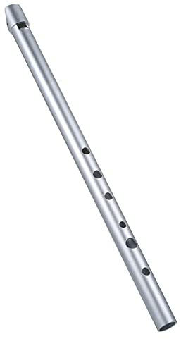 COMETX Pennypfeife, irische Pfeife, traditionelle Zinnpfeife, 6 Löcher, Flöte, Blasmusikinstrument für Anfänger, Fortgeschrittene und Experten, C-Dur