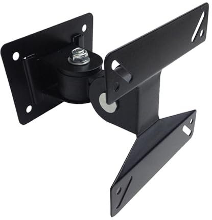 AsrMyjcx Support TV Mural pivotant inclinable Support TV Rotatif, hôtel Maison Universel écran Plat TV Montage Mural Chambre Support TV Rotatif