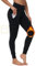 BAYGE Damen Thermo Cargohose Winter Hohe Taille Fleece Gefüttert Leggings Wasserdicht Bauchkontrolle Slim Fit Jogginghose Wanderhose Yogahose Sporthose Sweathose mit Taschen, Schwarz, XXL