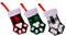 Zerodeko 1 Satz Cat's Claw Weihnachtsstrumpf Katzenbaum Hund Weihnachtsstrumpf Kauspielzeug Für Katzen Weihnachtsstrumpfdekorationen Katze Für Wohnungskatzen Plüsch Polyester 3 Stück