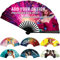 1 Pcs Personalised Hand Folding Fans with Picture Text Custom Photo Handheld Silk Fabric Fans for Women Girls Summer Party Event Favour Birthday Wedding Gift (1)