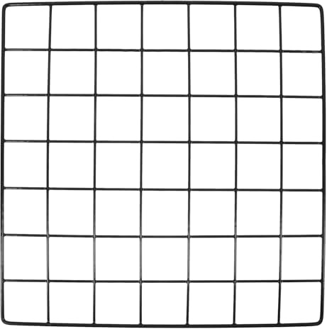 CATIEBYE Iron Wire Grid Wandgitter Metallgitter Wandpaneel Vielseitig als Wanddeko und Aufbewahrung für Fotos und Kleine Gegenstände Stilvolles Nordic Design für Wohnzimmer und Geschäft