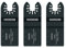 WORX Pack De 3 Hojas Multiherramienta 35 Mm WA5016.3