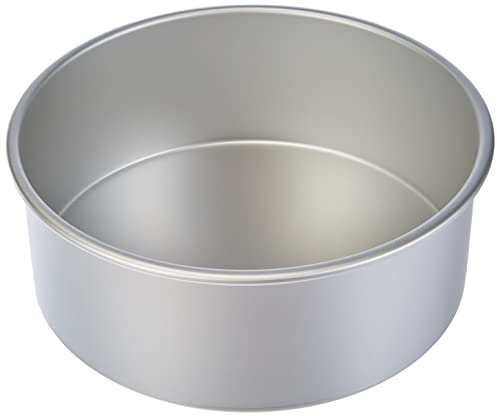 Ibili Molde Redondo Recto, Stainless Steel, Argento, 25 x 10 cm