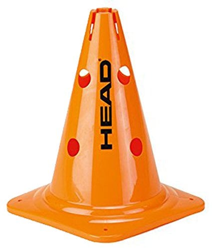 HEAD Unisex Trainerbedarf 6 große Hütchen Tennis Hütchen Orange