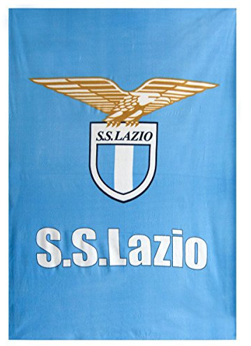 Coperta plaid invernale in pile S S Lazio ufficiale 160x240 M163
