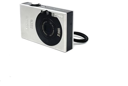 Canon IXUS 70 Digital Camera - Black (7.1MP, 3x Optical Zoom) 2.5 LCD