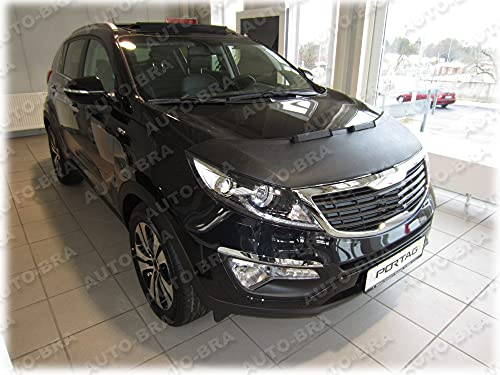 AB-00103 Auto-Bra kompatibel mit KIA Sportage Bj. 2010-2015 Haubenbra Steinschlagschutz Tuning Bonnet Bra