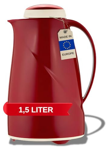 Helios Wave Maxi Pichet isotherme Rouge 1,5 l
