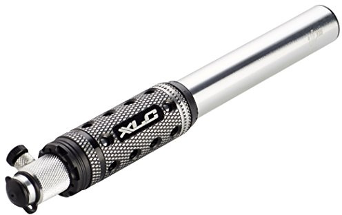 XLC Luftpumpe und Minipumpe PU-A07, silber/schwarz, 2501900200