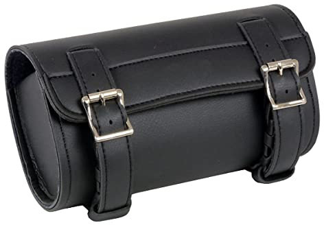 Milwaukee Performance SH49802 Black PVC Large Two Buckle Tool Bag for Motorcycles - One Size