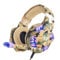 VersionTECH. Gaming headset for PS4 Xbox One PC Headphones with Microphone LED Light Noise Cancellation Over Ear Compatible with Nintendo Switch Games Laptop Mac (Camouflage)