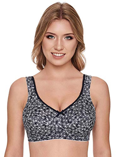 SUSA Damen Standard BH, Twilight, Weiß, B90